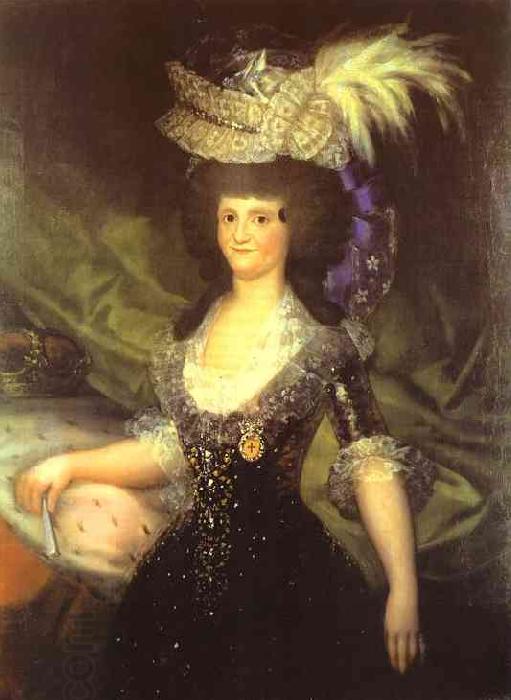 Francisco Jose de Goya Queen Maria Luisa
